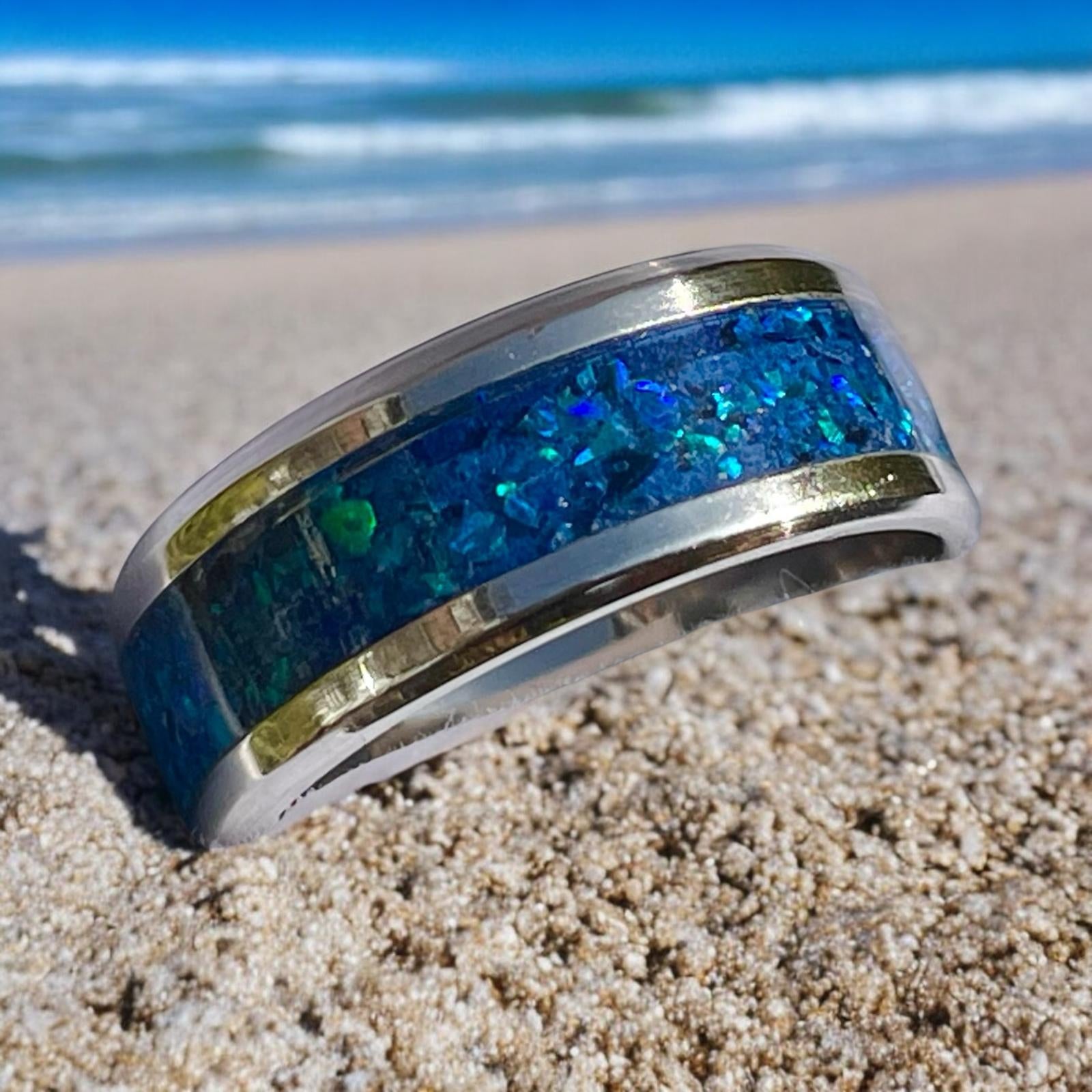 Memorial Inlay Rings