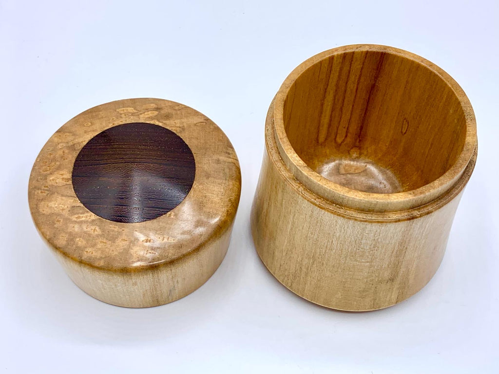 Spalted Sycamore and Wenge Lidded Box