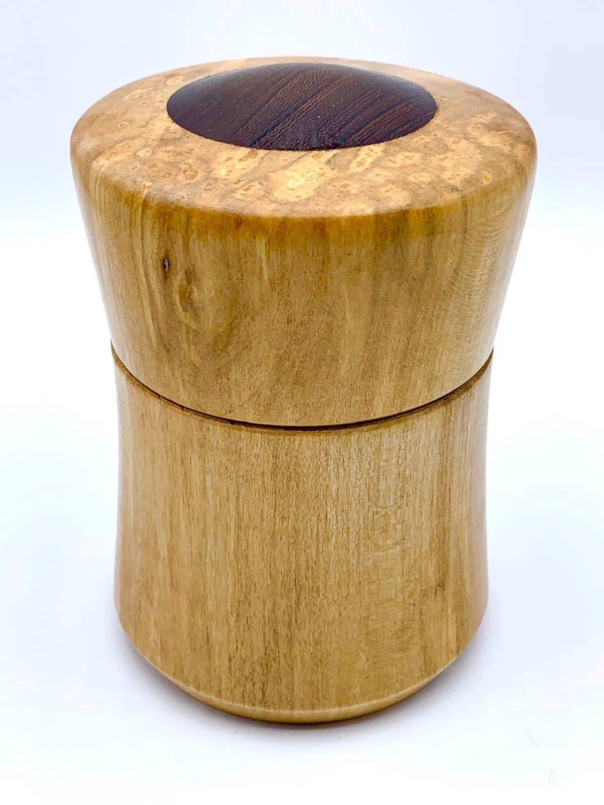 Spalted Sycamore and Wenge Lidded Box