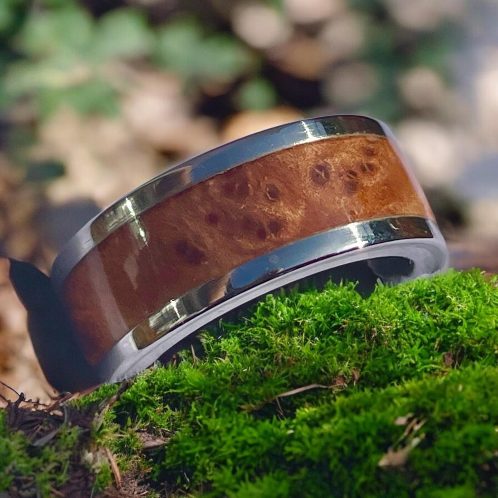 Thuya Burr Ring