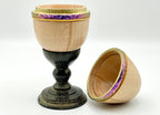 Faberge style wooden egg