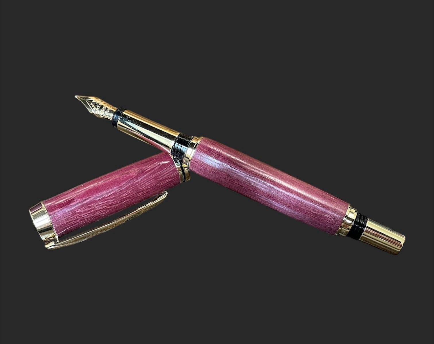 Purple Heart Fountain Pen
