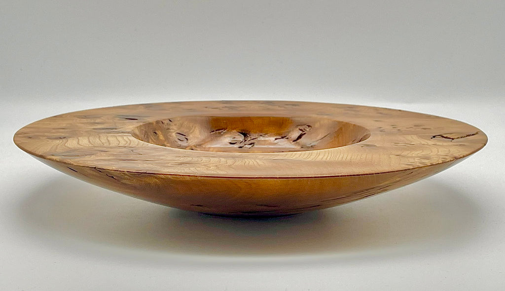 The Elm Burr Centerpiece Bowl: Nature's Masterpiece