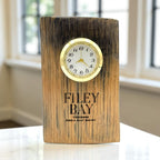 Whisky Barrel Stave Desk clock