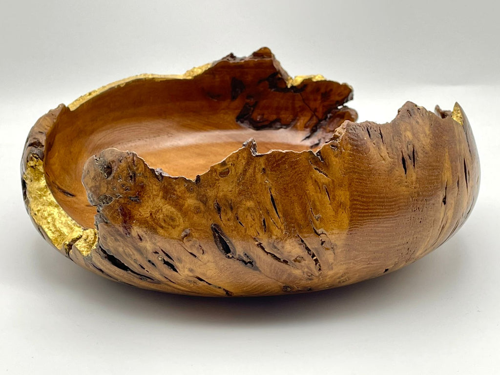 The "Untamed Elegance" Burr Wood Art Bow