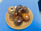 The Artisanal Ash Fruit Bowl & Hardwood Fruit Set