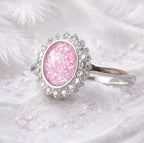 💍 The Serenity Halo Memorial Ring