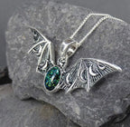 🦇 The Eternal Night Sterling Silver Bat Pendant