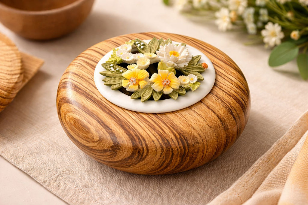 Meadow-Bloom Pot Pourri Bowl