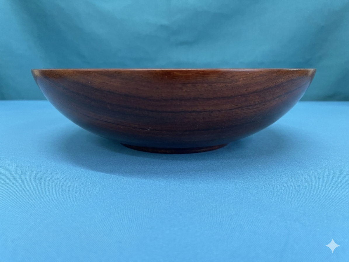 Padauk & Thuya Burr Statement Bowl