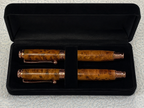 Thuya Burr Fountain Pen and Rollerball set