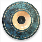 The Charybdis Handcrafted Wooden Pedestal Bowl