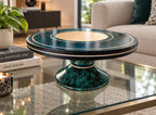 The Charybdis Handcrafted Wooden Pedestal Bowl